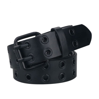 Black PU Leather Belt