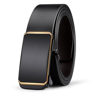 Fashionable Black Leather  Belt
