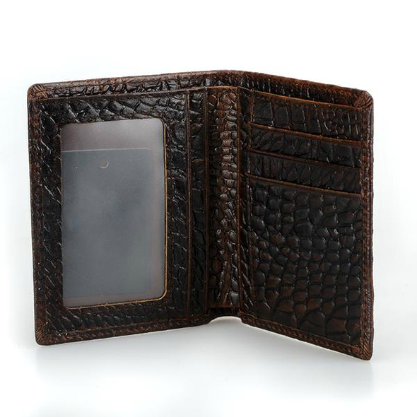 Crocodile Embossed Bi-fold