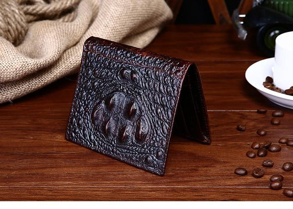 Crocodile Embossed Bi-fold