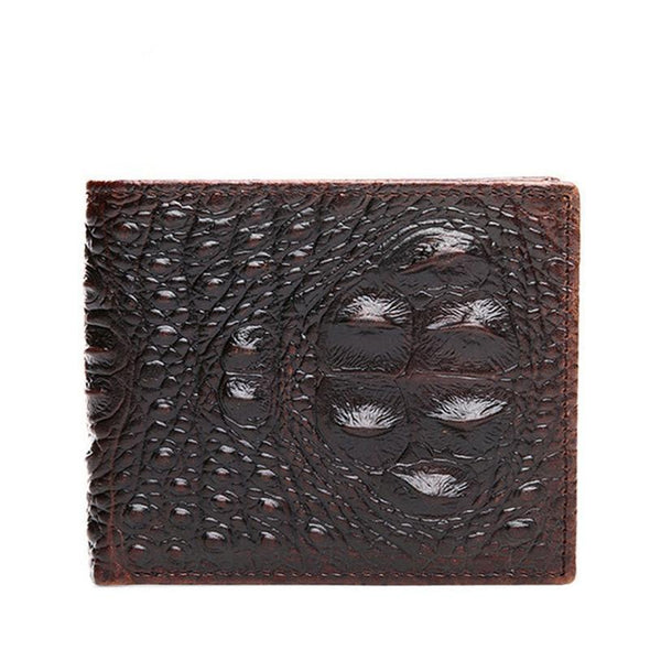 Crocodile Embossed Bi-fold